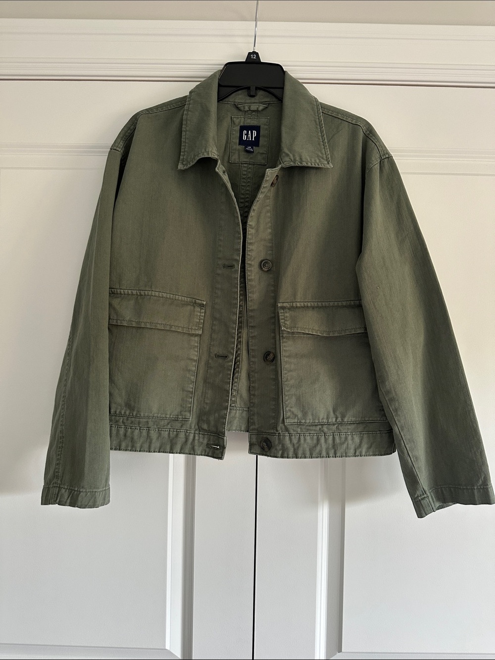 GAP Military-Inspired Olive Jacket